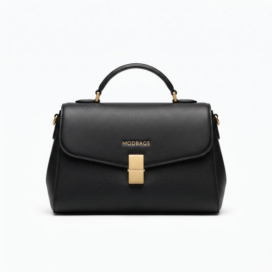 Aura Flap Handbag